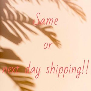 Next day shipping!!!!